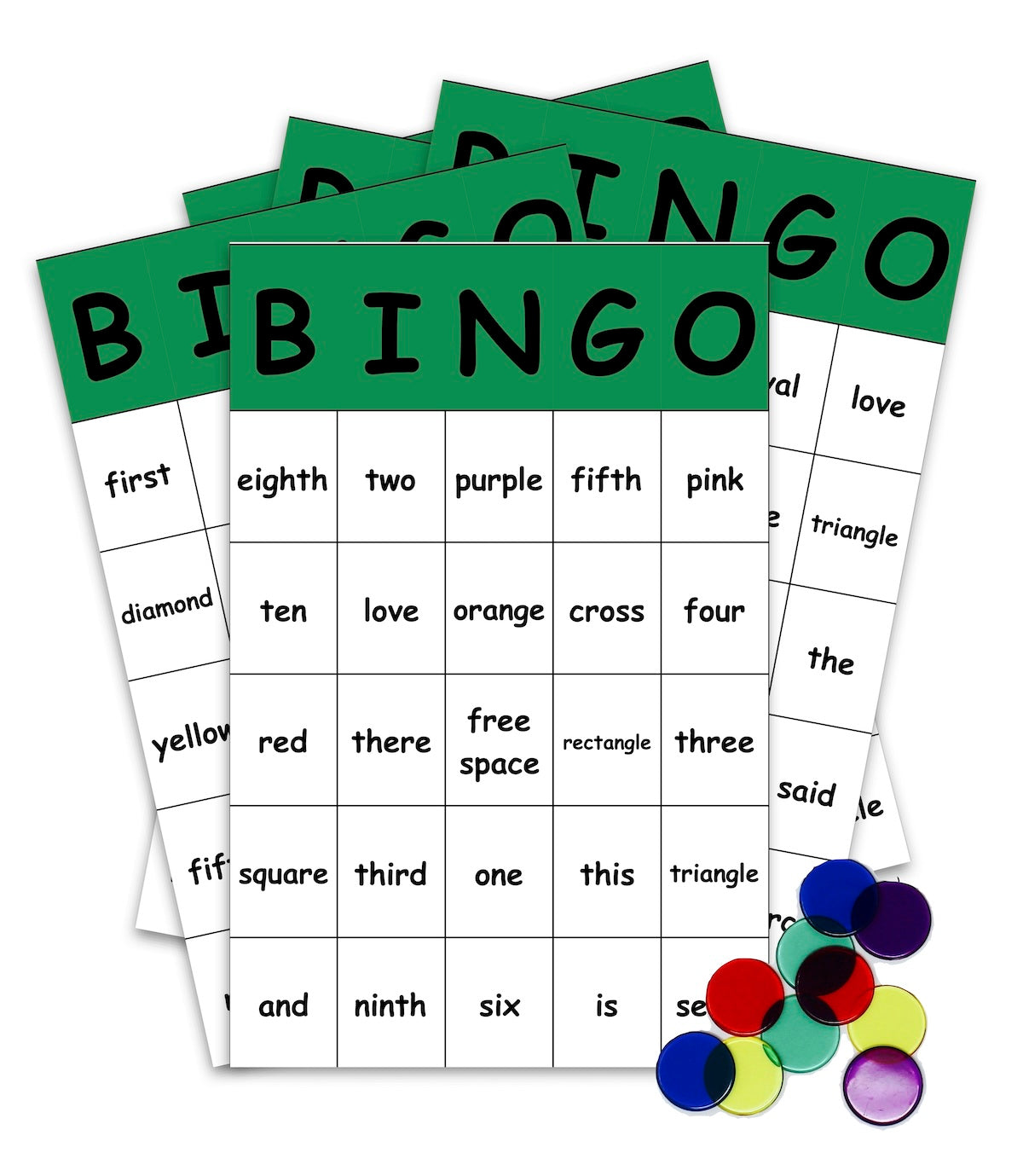 Sight Words Bingo Game